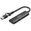 „MicroConnect 4w1“ USB-A/USB-C šakotuvas | 2x USB-A | 2x USB-C