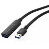 Kabelis USB MicroConnect USB-A - USB-A Juodai-sidabrinė (USB3.0AAF20A)