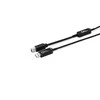 Kabelis USB MicroConnect USB-A - USB-B 30 m Juodas (MC-USB3.0AB30OP)