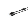 Kabelis USB MicroConnect USB-A - USB-B 20 m Juodas (Premium Optic USB Cable 3.2)