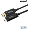 USB kabelis MicroConnect USB-A - USB-C 5 m juodas (MC-USB3.2CA5OP)