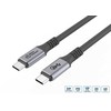Kabelis USB MicroConnect USB-C - USB-C 1.5 m Juodas (USB3.2CC01.5)