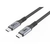 USB kabelis MicroConnect USB-C - USB-C 2 m Juodas ir sidabrinis (USB3.2CC2)