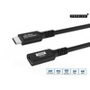 Kabelis USB MicroConnect USB-C - USB-C 1.5 m Juodas (USB3.2CC1.5EX)