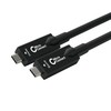 USB MicroConnect USB-C - USB-C kabelis 7,5 m, juodas (USB3.2CC7OP)