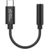Adapteris USB MicroConnect USB-C - Jack 3.5mm Sidabrinė (MC-AUDIO-USBC)