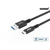 USB kabelis MicroConnect USB-C - USB-A 0,5 m juodas (USB3.2AC05)
