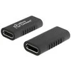 USB adapteris MicroConnect USB-C - USB-C Pilkas (USB-C adapteris F-F)