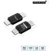 Adapteris USB MicroConnect USB-C - USB-C Sidabrinė (Premium USB4 Gen 3x2 USB-C)