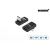 Adapteris USB MicroConnect USB-C - USB-C Juodas (Premium USB4 Gen 3x2 USB-C)