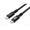 USB kabelis MicroConnect USB-C - USB-C 3m juodas (USB4CC3-240W)