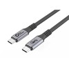 Kabelis USB MicroConnect USB-C - USB-C 3 m Juodas (USB4CC3)