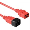 Maitinimo kabelis MicroConnect „Microconnect PE2019R18“ maitinimo kabelis raudonas 1,8 m C20 skydelis C19 skydelis