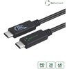 Kabelis USB MicroConnect USB-C - USB-C 1.5 m Juodas (ECO-USB3.2CC1.5*)