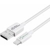 USB laidas MicroConnect USB-A - Lightning 2 m Baltas (ECO-LIGHTNING2)