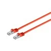 MicroConnect Patchcord CAT 7, S/FTP, raudona, 15m (SFTP715R)