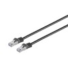 MicroConnect S / FTP CAT 7 RJ45 juodas 0,25 m (SFTP70025S)
