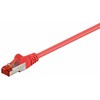 MicroConnect RJ-45 / RJ-45 Cat.6 S / FTP Raudona 0,15 m (SSTP60015R)