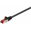 MicroConnect RJ-45/RJ-45 kat.6 S/FTP Juodas 10m (B-SFTP610S)