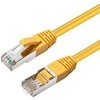 MicroConnect RJ-45 / RJ-45 Cat.6 S / FTP Geltona 20m (SSTP620Y)