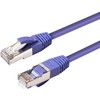 MicroConnect RJ-45/RJ-45 kat. 6 S/FTP violetinis 7 m (SSTP607P)