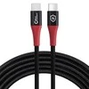 Kabelis USB MicroConnect USB-C - USB-C 1,5 m Juodas (Safe Charge USB-C to C Data)