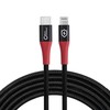 USB kabelis MicroConnect „Lightning“ į USB-C 1,5 m, juodas (MC-CLIGHTNING-SC)