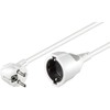 MicroConnect Schuko ilgintuvas, M-F, 5m, balta (PE140500W)