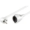 MicroConnect Schuko ilgintuvas, M-F, 3m, balta (PE140300W)