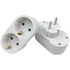 MicroConnect Schuko power splitter, with 2