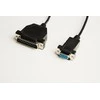 Kabelis MicroConnect Microconnect IBM029B-1,8 lygiagretus kabelis juodas 1.8m DB-9 DB-25