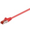 MicroConnect SSTP CAT6 50M Raudona LSZH