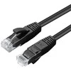 MicroConnect CAT5e UTP 0.5m - 0.5 m - Cat5e - U/UTP (UTP) - RJ-45 - RJ-45 - Juodas