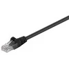 MicroConnect U / UTP CAT5E 1, 5M Juodas PVC (B- UTP5015S)