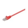 MicroConnect U / UTP CAT5E 1.5M Raudona PVC (B-UTP5015R)