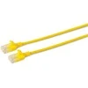 MicroConnect U/UTP CAT6 0,15M Geltona Slim,
