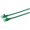 MicroConnect U/UTP CAT6 0,15M Žalias Slim,