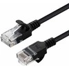 MicroConnect RJ-45 / RJ-45 cat.6 U / UTP Juodas 7,5 m (V-UTP6075S-SLIM)