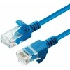 MicroConnect U / UTP CAT6A Slim 0.3M mėlyna