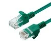 MicroConnect U/UTP CAT6A Slim 0,5M žalia