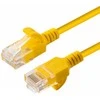 MicroConnect U/UTP CAT6A Slim 10M geltona