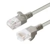 MicroConnect U / UTP CAT6A Slim 10M pilkas
