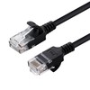 MicroConnect U/UTP CAT6A Slim 3M Juodas