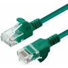 MicroConnect U/UTP CAT6A Slim 7,5M žalia