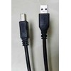 Kabelis USB MicroConnect USB-A - USB-B 1.8 m Juodas (USB 3.0 A (male) -B (Male))