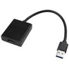 USB adapteris MicroConnect USB - HDMI Juodas (USB 3.0 HDMI grafinis)