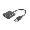 USB adapteris MicroConnect USB - VGA Juodas (USB3.0VGA)