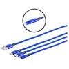 MicroConnect USB-A splitter cable with USB-C, USB Micro-B and
