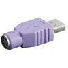 MicroConnect USB adapteris A tipo kištukas-PS2 lizdas, skirtas naudoti su kombinuota klaviatūra (Atnaujinta)