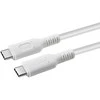 Kabelis USB MicroConnect USB-C – 0,5 m Baltas (USB3.1CC05W)